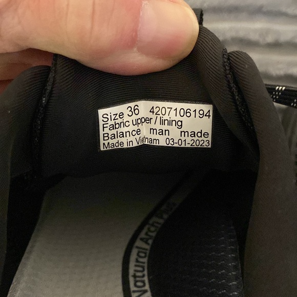 Dansko Black Athletic Shoes in good condition, minimal wear - Picture 7 of 8